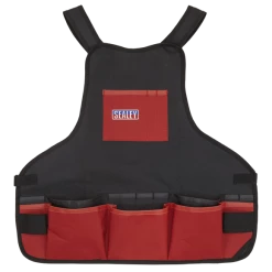 Sealey 16-Pocket Mechanic's Tool Apron -Bodyshop Store SMC44 STRAIGHT DFC0397888