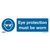 Sealey Eye Protection Must Be Worn - Mandatory Safety Sign - Rigid Plastic