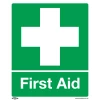 Sealey First Aid - Safety Sign - Self-Adhesive Vinyl