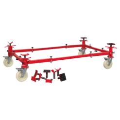 Sealey 900kg Adjustable 4-Post Vehicle Moving Dolly 9 Sealey 900kg Adjustable 4-Post Vehicle Moving Dolly -Bodyshop Store VMD002 MIXED SUPPORTS