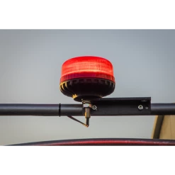 Sealey 12V/24V SMD LED Warning Beacon With 12mm Bolt Fixing - Red -Bodyshop Store WB951LEDR ACT IN USE PIC2 DFC1327037