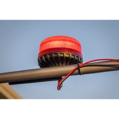 Sealey 12V/24V SMD LED Warning Beacon With 12mm Bolt Fixing - Red -Bodyshop Store WB951LEDR ACT IN USE PIC5 DFC1327040